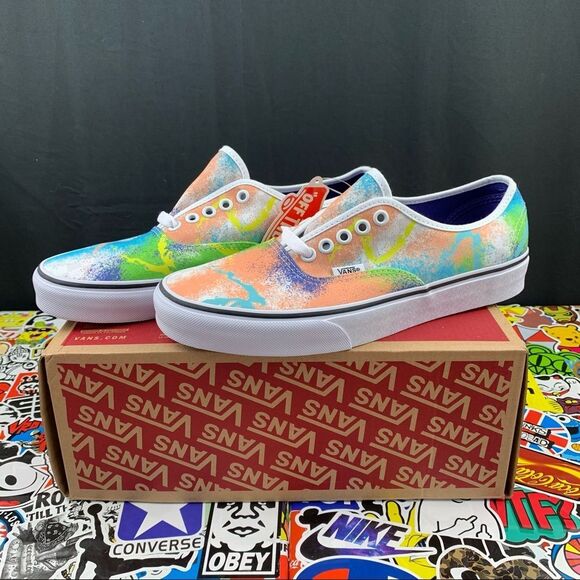Vans Authentic Retro Mart Multicolor Women’s 9.5 / 10 - Picture 1 of 12